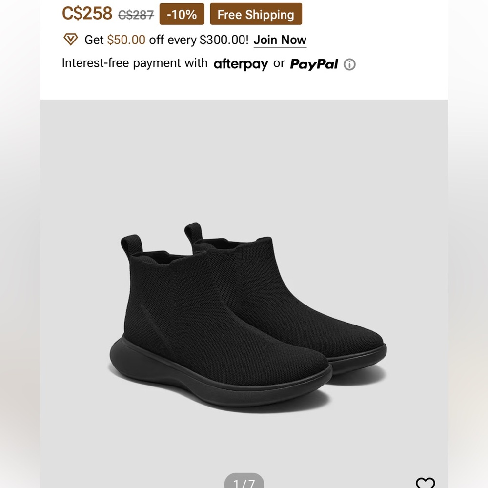 Water Resistant Slip-on Ankle Boots